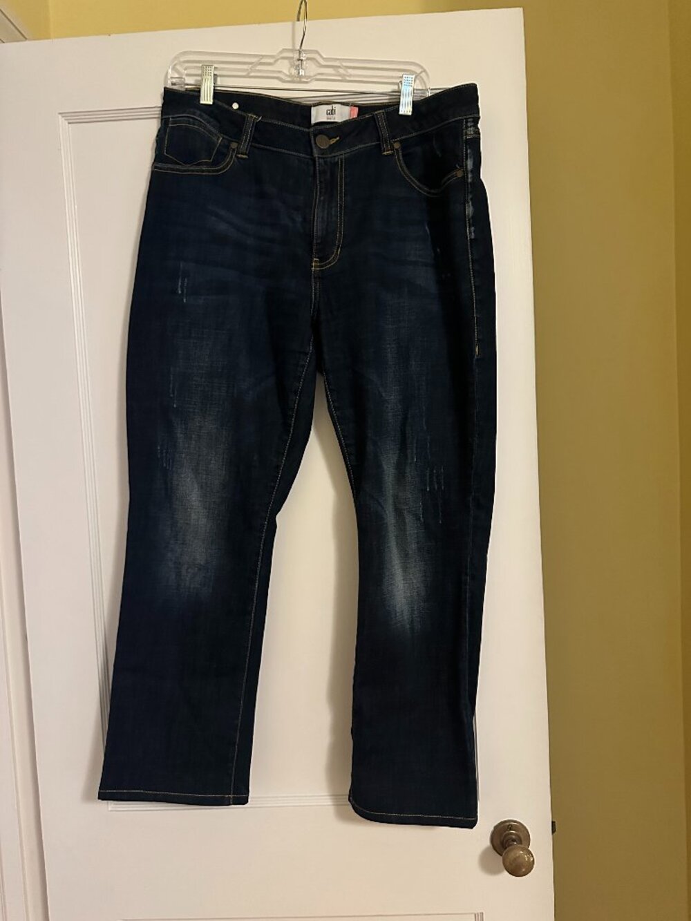 Cabi High Straight Jeans (Style 3561) – Size 14